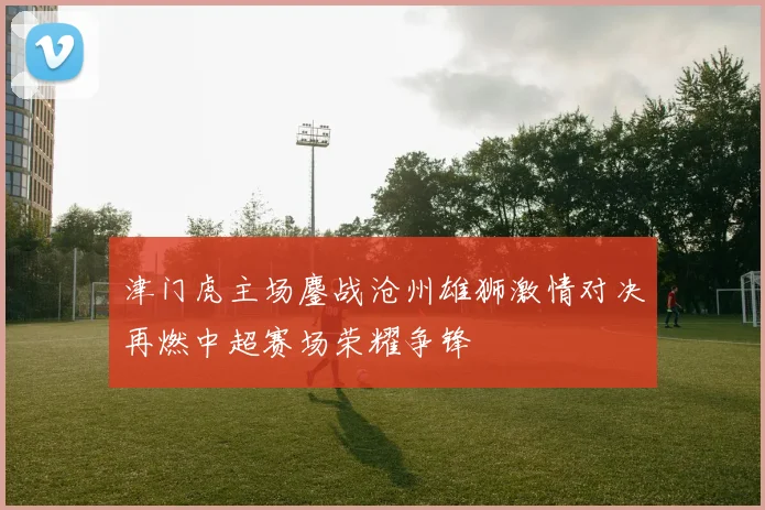 津门虎主场鏖战沧州雄狮激情对决再燃中超赛场荣耀争锋